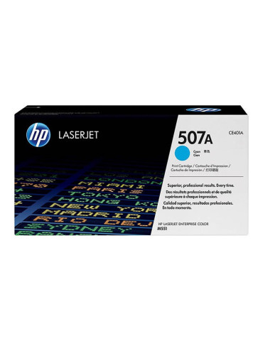 Toner HP CE401A - 507A Cyan