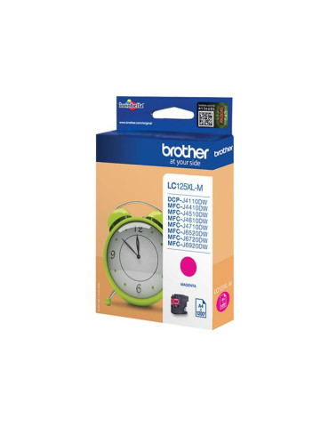Inktpatroon Brother LC-125XL Magenta