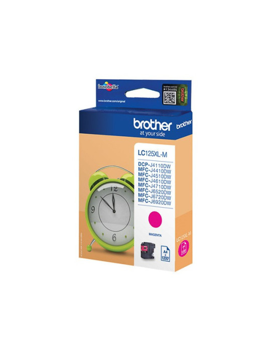 Cartouche d'encre Brother LC-125XL Magenta