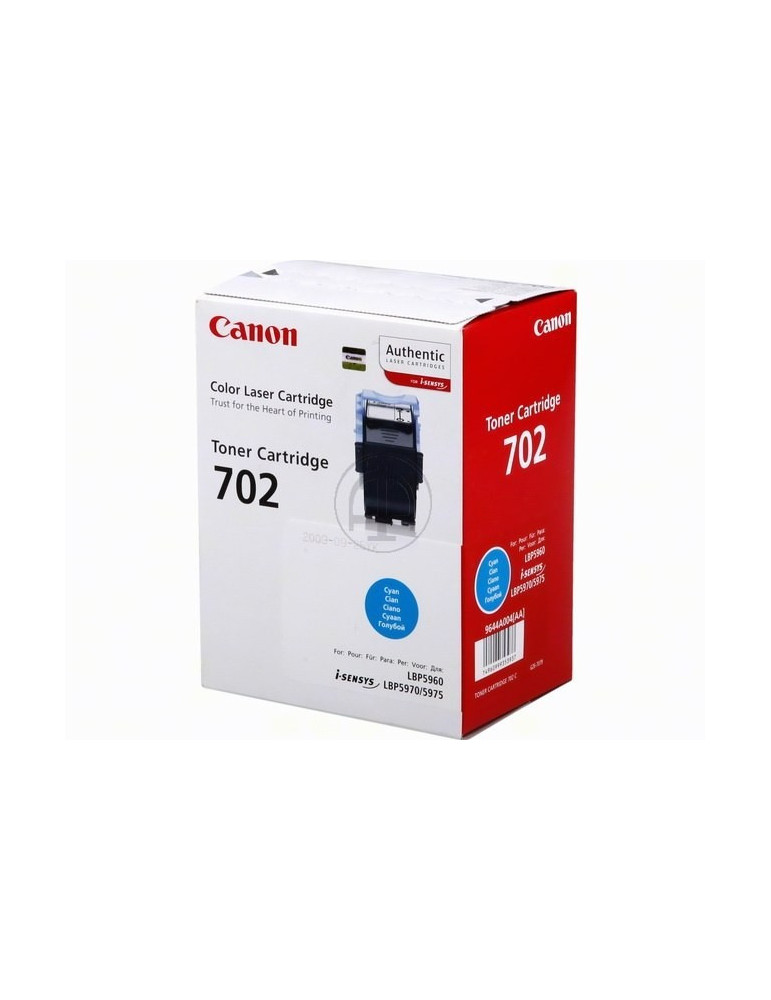 Toner Canon 702 Cyaan