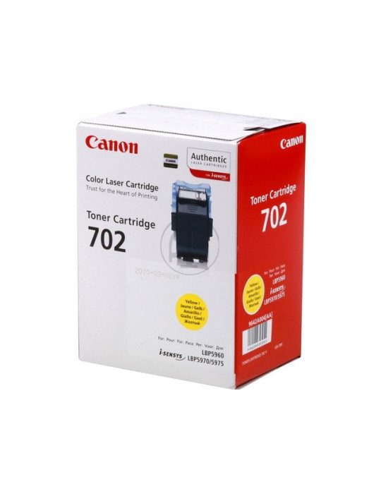 Toner Canon 702 Jaune