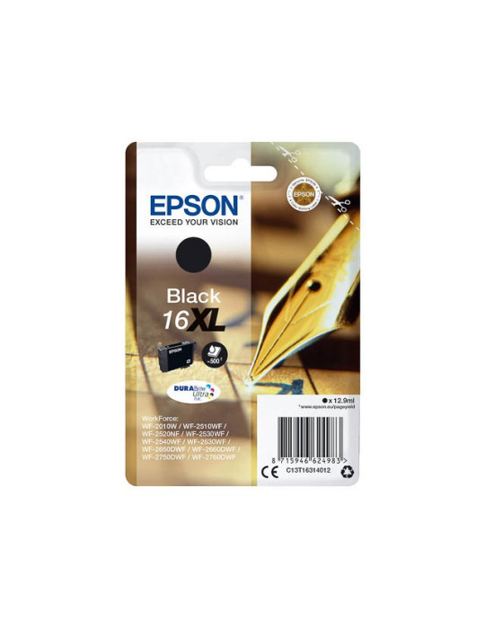 Cartouche d'encre Epson 16 XL Noir