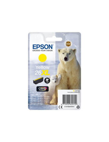 Inktpatroon Epson 26 XL Geel