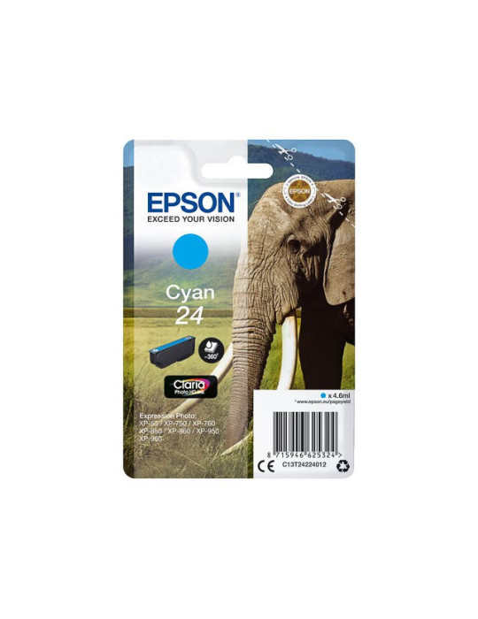 Cartouche d'encre Epson 24 Cyan