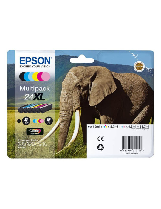 Cartouches Pack Epson 24 XL