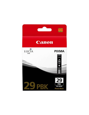 Cartouche d'encre Canon PGI-29 PBK Photo Black