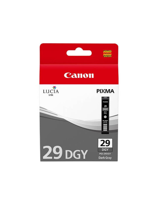 Cartouche d'encre Canon PGI-29 DGY Dark gris