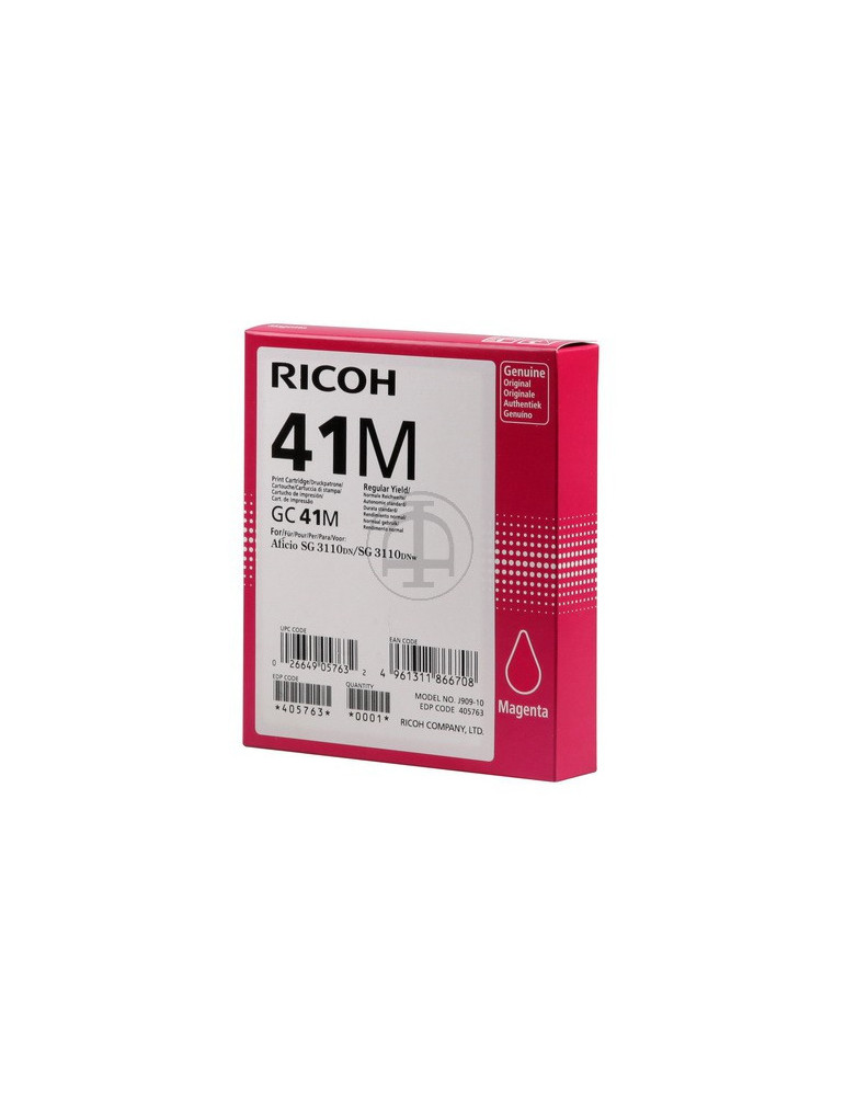 Inktpatroon Ricoh GC-41 Magenta