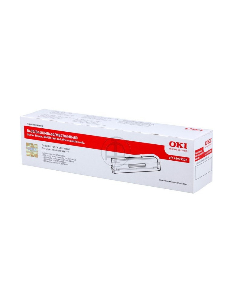 Toner OKI B430/B440/MB470 Zwart HC
