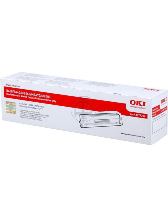 Toner OKI B430/B440/MB470 Noir HC