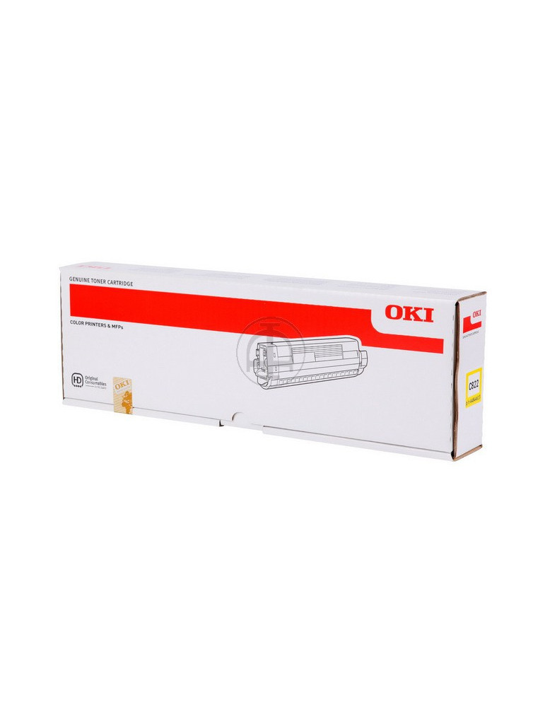 Toner OKI C822 Geel