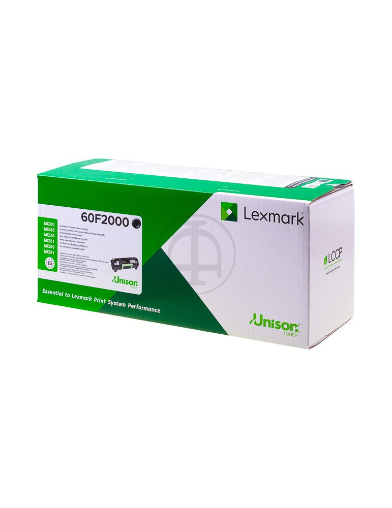 Toner Lexmark 602 Zwart