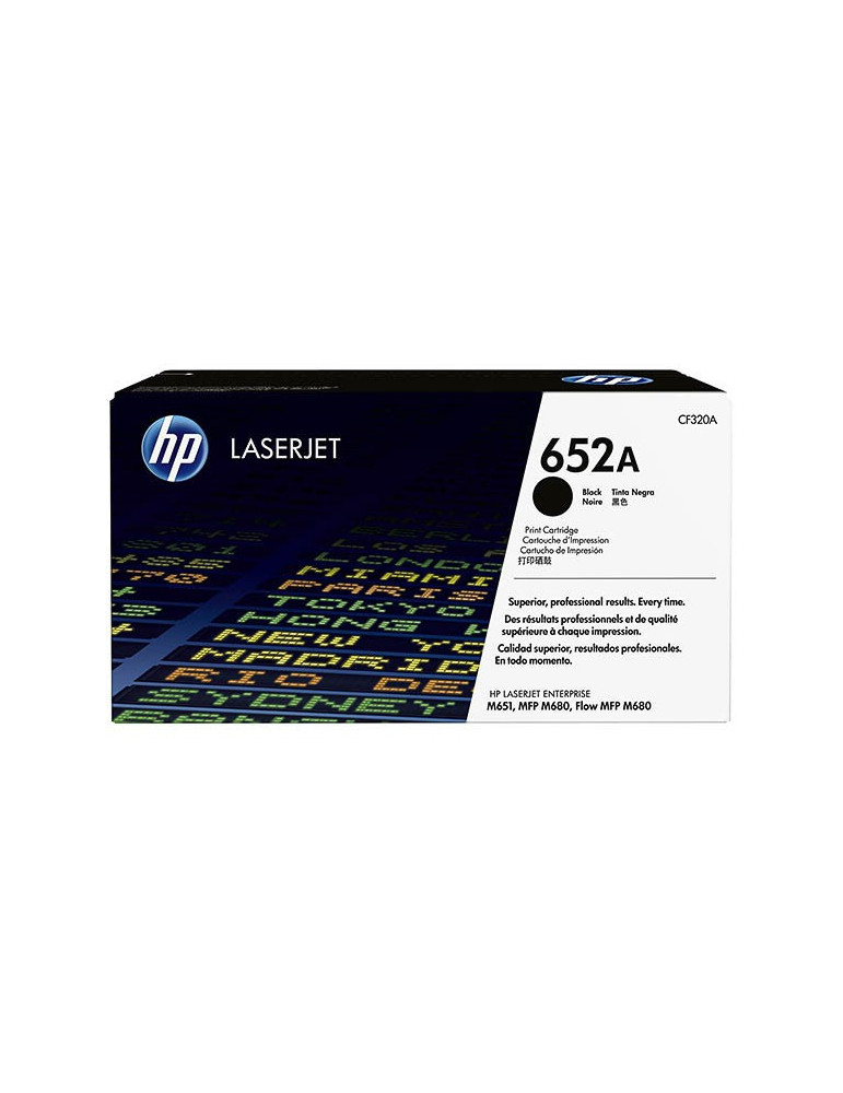 Toner HP CF320A - 652A Zwart