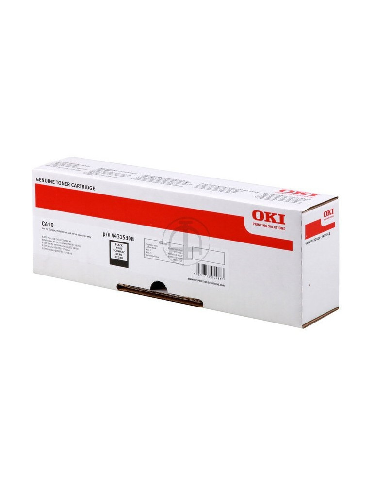 Toner OKI C610 Zwart