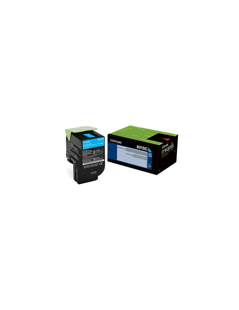 Toner Lexmark  CX310/410/510 Cyaan