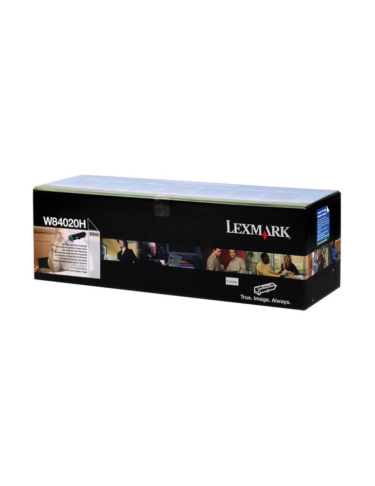 Toner Lexmark W84020H Zwart