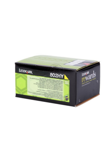Toner Lexmark  CX410/510 Geel HC