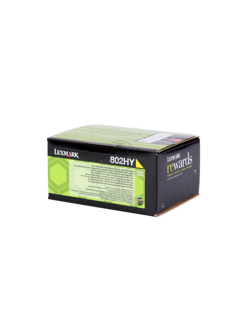 Toner Lexmark  CX410/510 Geel HC