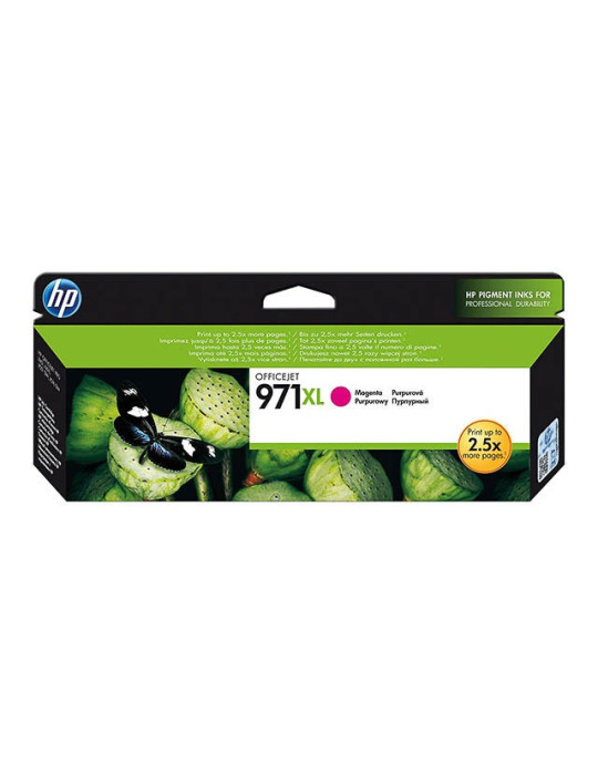 Inktpatroon HP N°971 XL Magenta