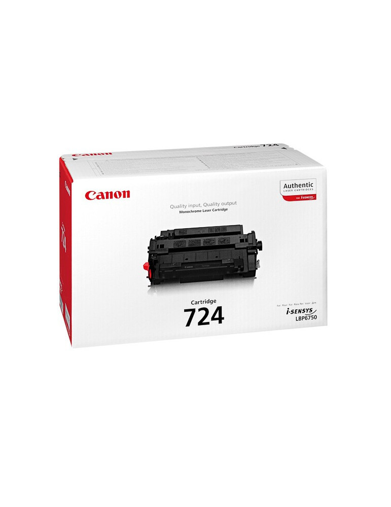 Toner Canon 724 Zwart
