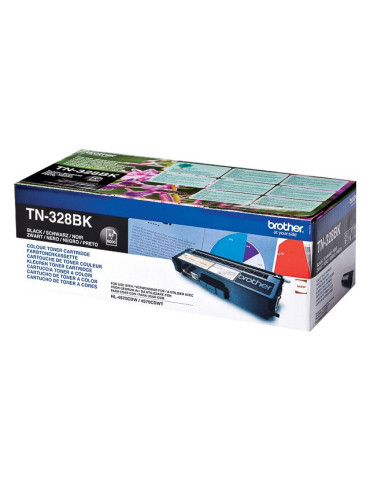 Toner Brother TN-328BK Zwart