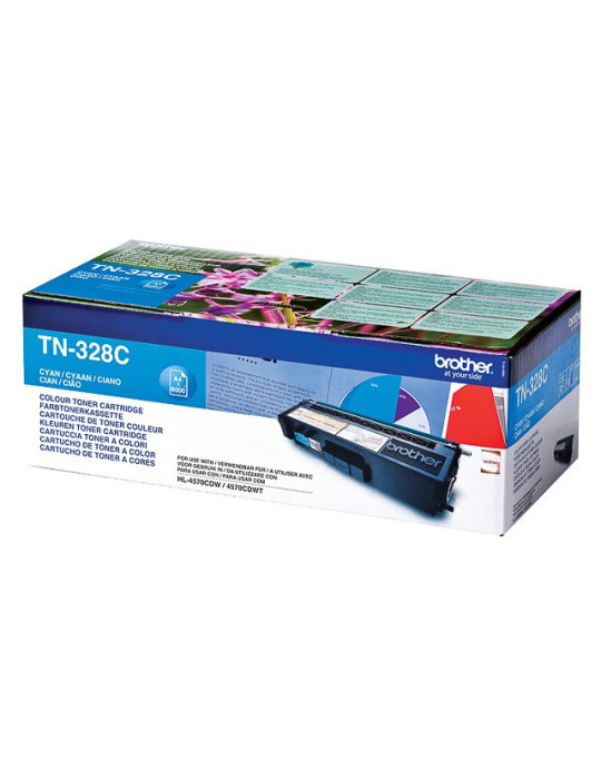 Toner Brother TN-328C Cyan