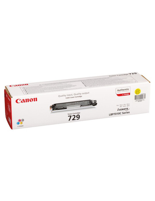 Toner Canon CRG 729 Geel