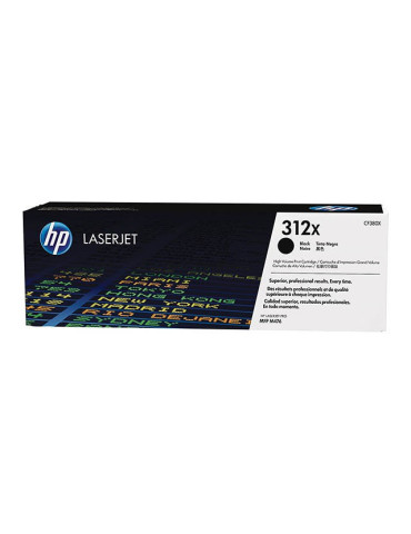 Toner HP CF380X - 312X Zwart