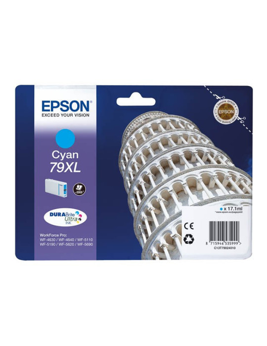 Cartouche d'encre Epson 79XL Cyan