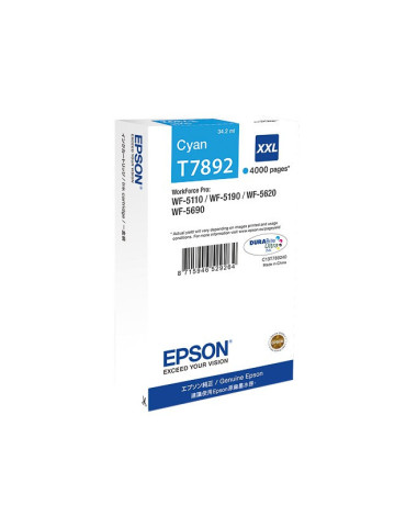 Cartouche d'encre Epson T7892XXL Cyan