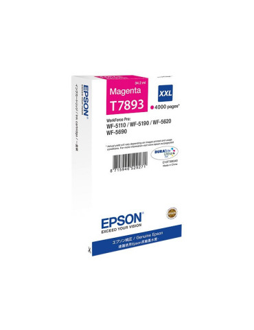Cartouche d'encre Epson T7893XXL Magenta