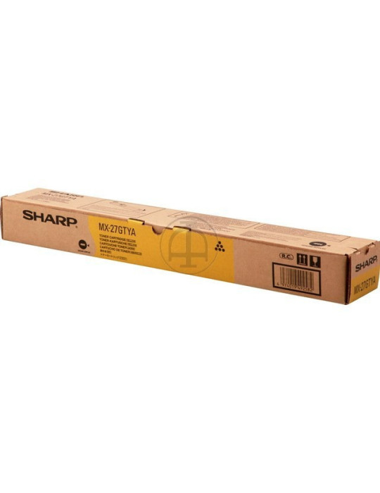 Toner SHARP MX27GTYA Geel