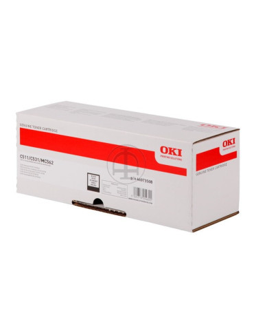 Toner OKI C511/C531/MC562 Noir HC