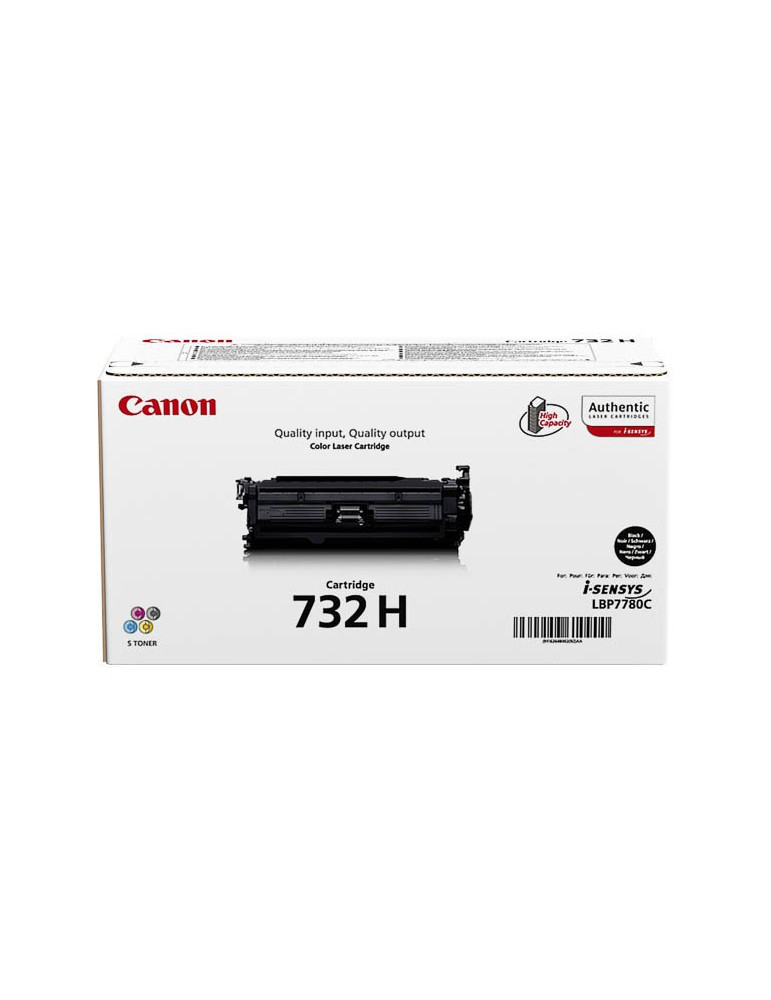 Toner Canon 732 HC Zwart
