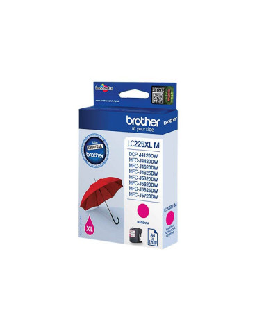 Inktpatroon Brother LC-225XL Magenta