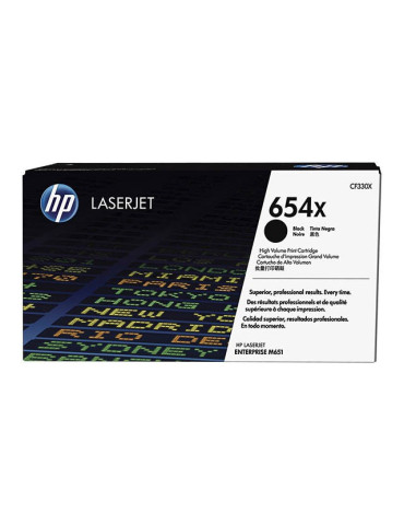 Toner HP CF330X - 654X Noir