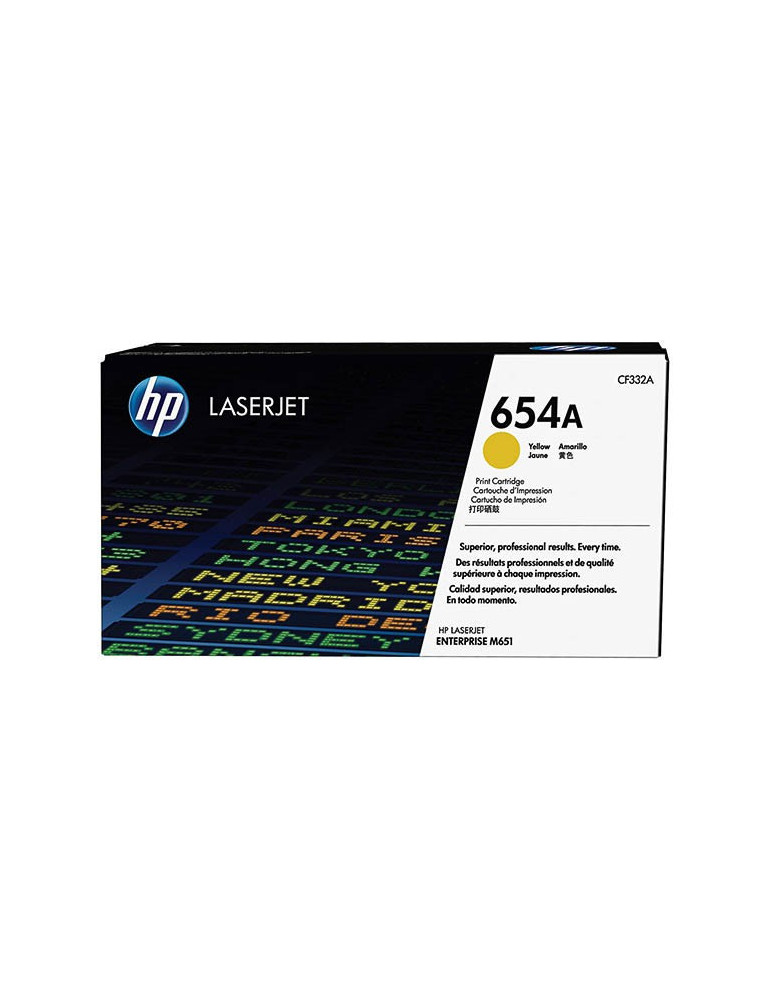 Toner HP CF332A - 654A Geel