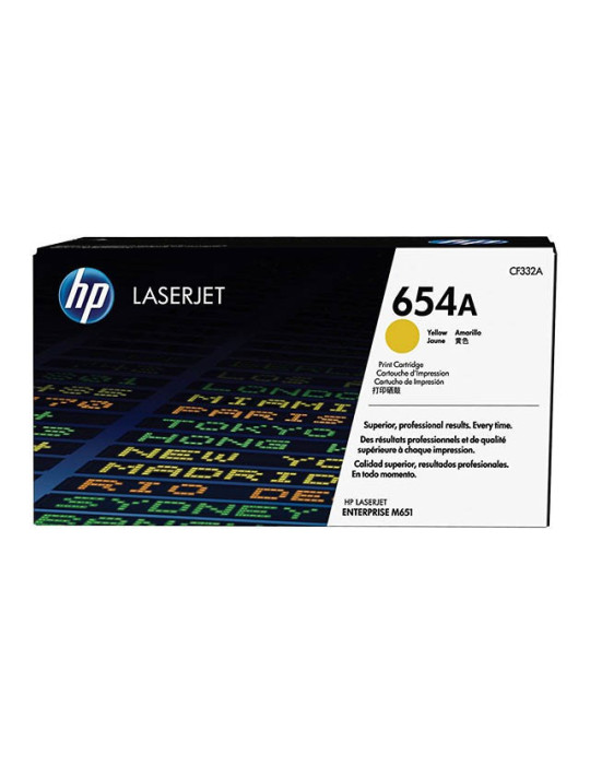 Toner HP CF332A - 654A Geel