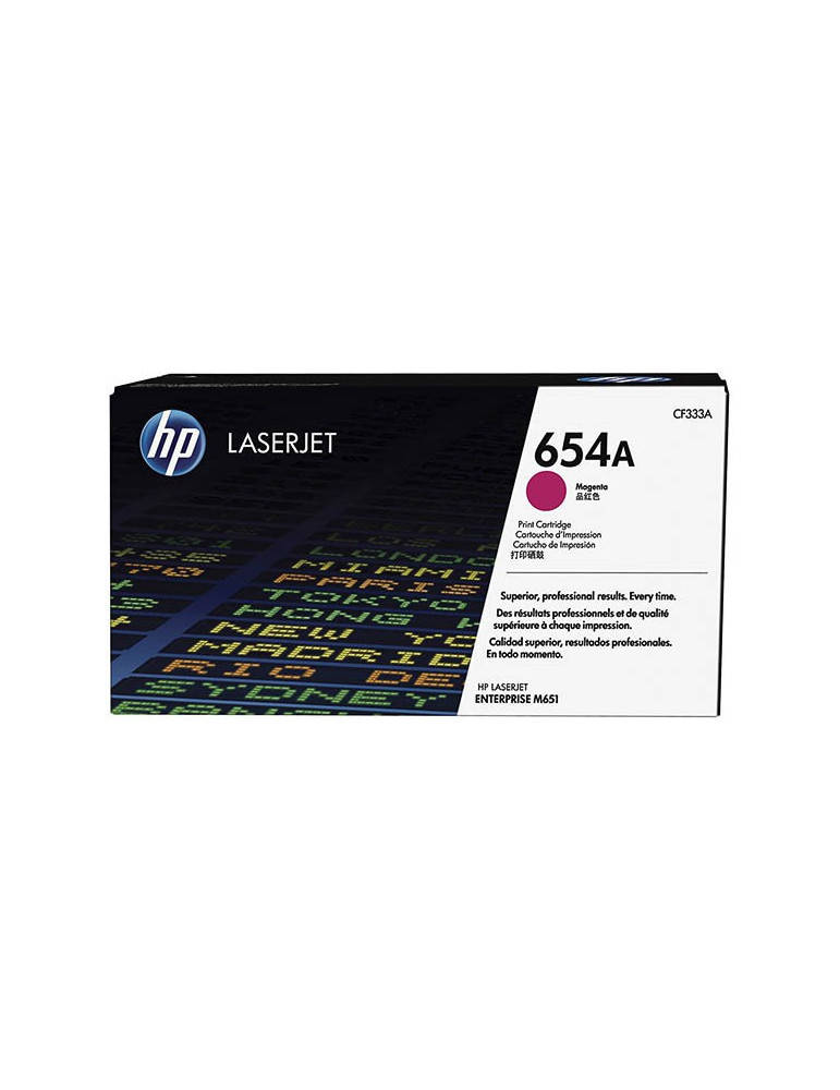 Toner HP CF333A - 654A Magenta
