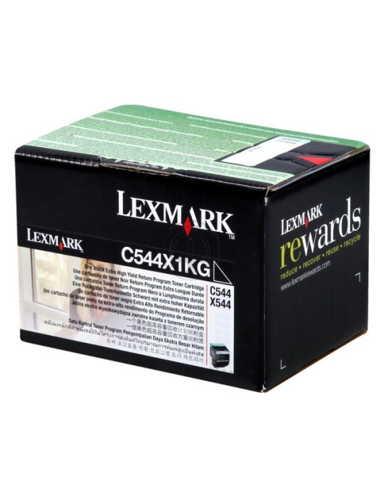 Toner Lexmark X544/C544 Zwart HC