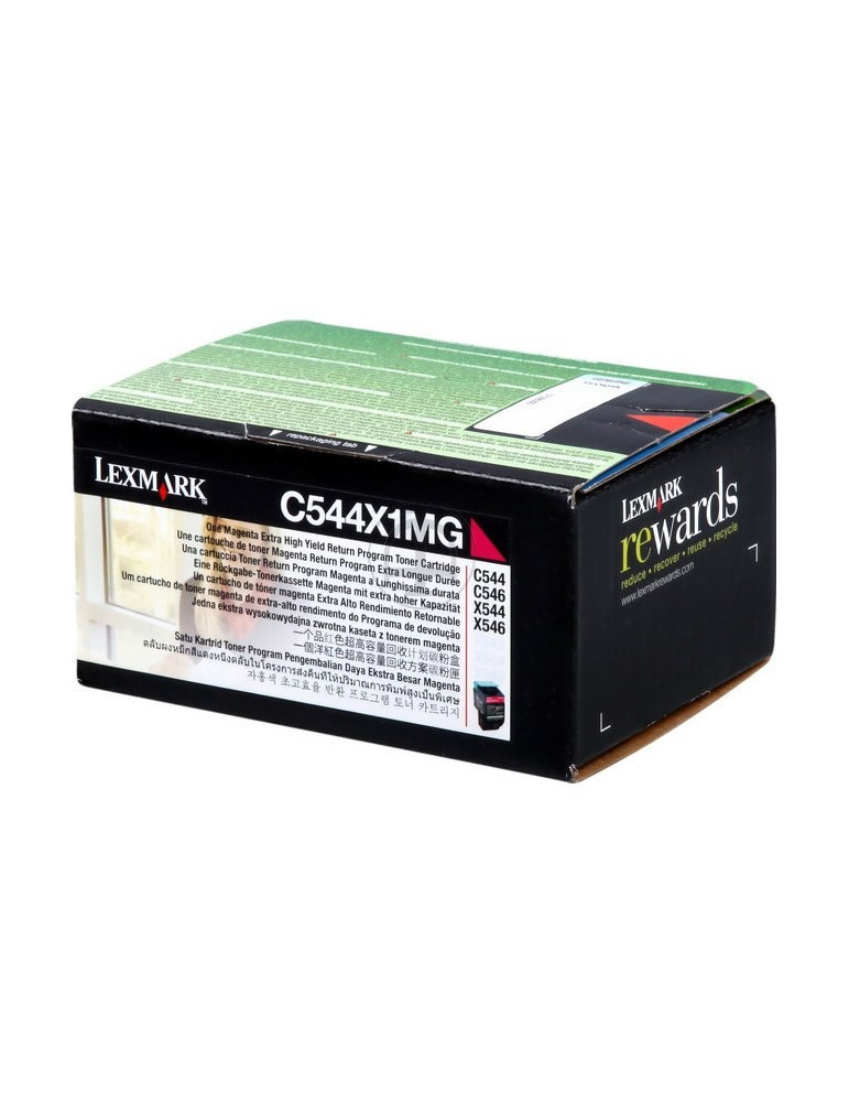 Toner Lexmark X544/C544 Magenta HC