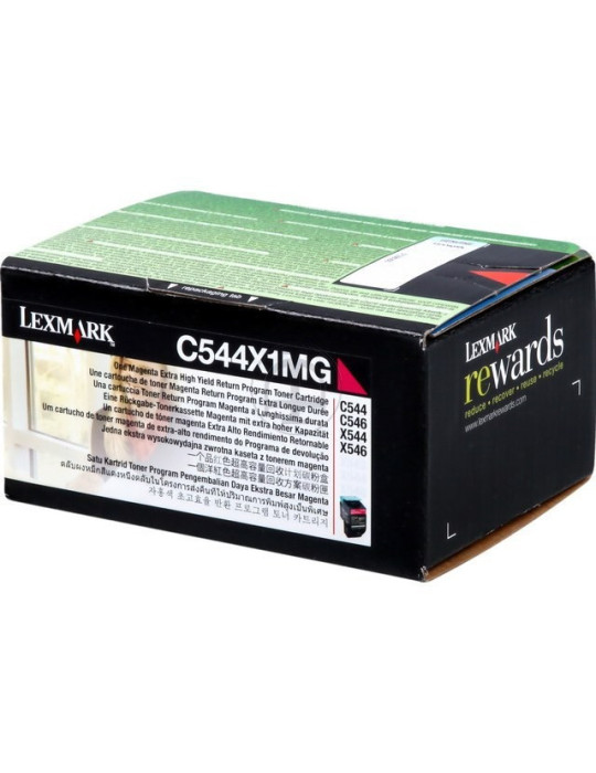 Toner Lexmark X544/C544 Magenta HC