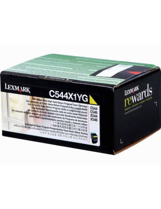 Toner Lexmark X544/C544 Jaune HC