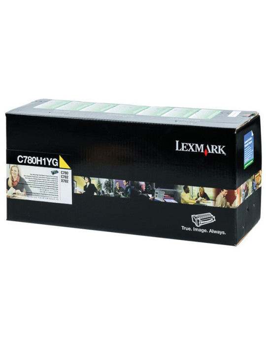 Toner Lexmark C780 Geel