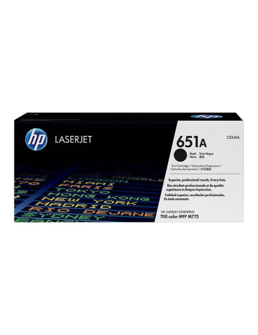 Toner HP CE340A - 651A Zwart