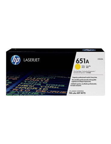 Toner HP CE342A - 651A Geel
