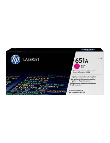 Toner HP CE343A - 651A Magenta