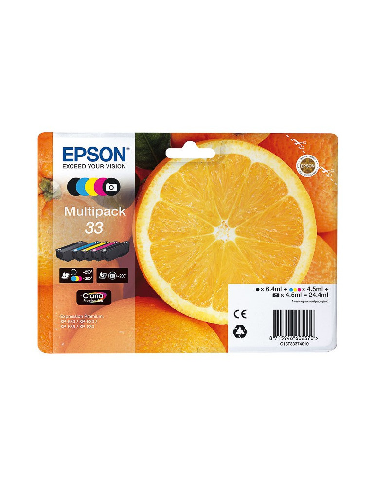 Inktpatronen Pack Epson 33