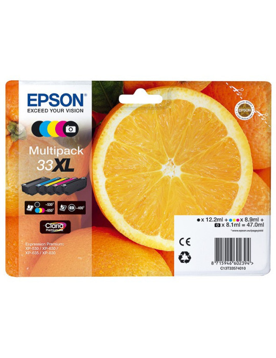 Cartouches Pack Epson 33 XL