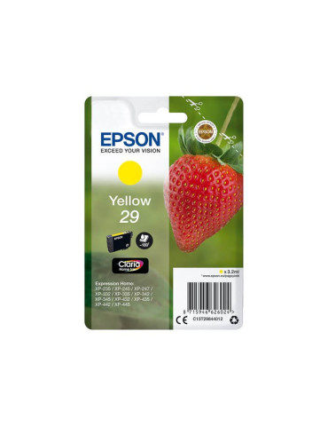 Cartouche d'encre Epson T29 Jaune